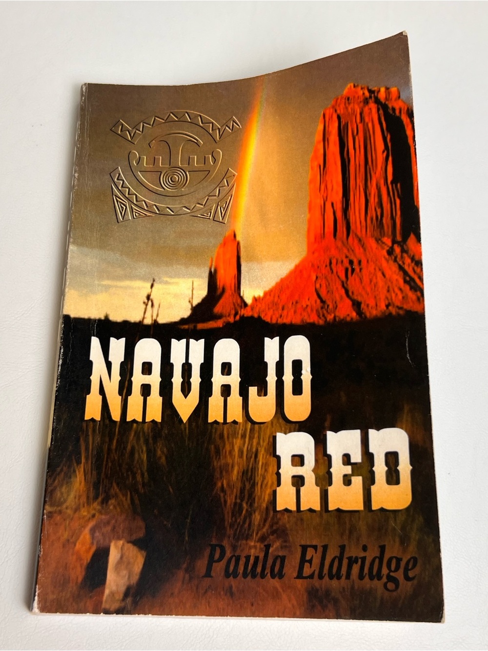 Navajo Red by Paula Eldridge Book 2007 Signed Whiskey Creek Press